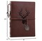 Photo Album 4x6 160 Photos, Leather Photo Albums with Writing Space With 30 Writing Paper, Travel Family Wedding Kids Graduation Ultrasound Baby Picture Album Scrapbook Photo Album